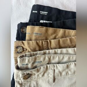 Men’s Old Navy Straight Leg Chino Khaki Pants 29x30